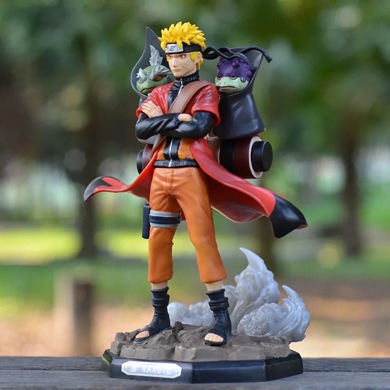 23CM Uzumaki Naruto Naruto Sage Action Anime Figures BANDAI - Calango Ofertas