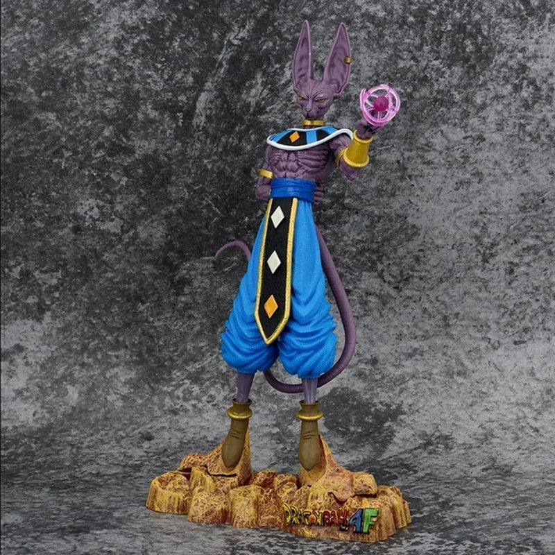 30cm Anime Dragon Ball Z Beerus Figura Super Deus da Destruição Figuras Coleção Modelo Brinquedo Para Crianças Presentes - Calango Ofertas