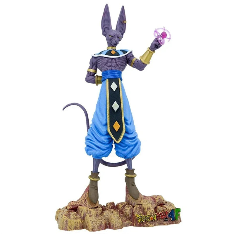 30cm Anime Dragon Ball Z Beerus Figura Super Deus da Destruição Figuras Coleção Modelo Brinquedo Para Crianças Presentes - Calango Ofertas