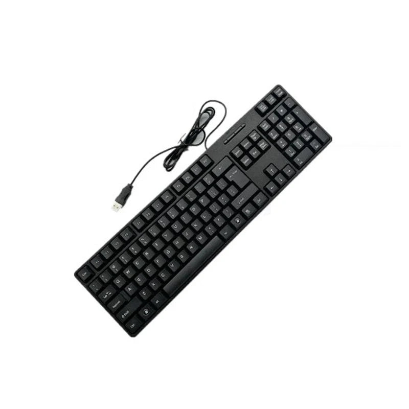 Teclado com fio USB com 104 teclas -Calango