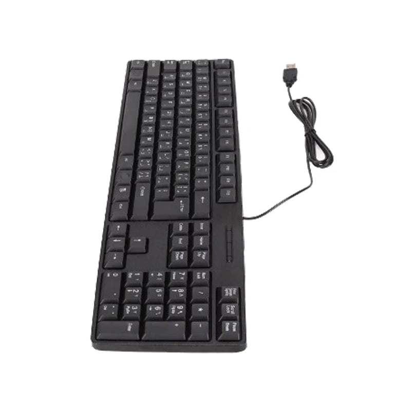 Teclado com fio USB com 104 teclas -Calango