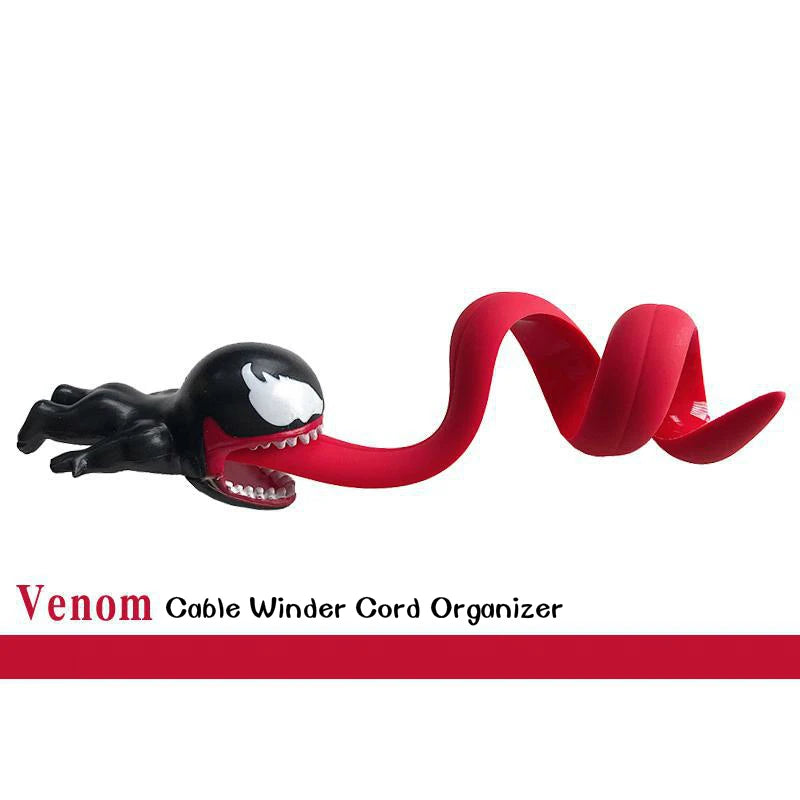 Venom Wire Data Line Holder Action Figure Toys Cable USB Protector