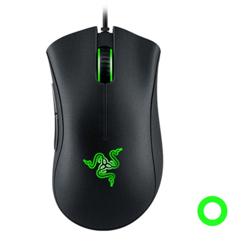 Razer Original DeathAdder Essencial com fio Gaming Mouse Mice 6.400 DPI - Calango