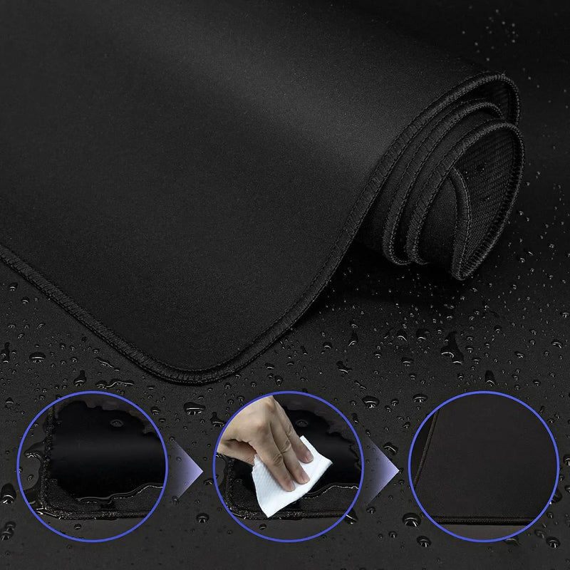 XXL Preto Mouse Pad Gaming MousePad Grande Mouse pad Gamer Mause Carpet PC Desk Mat teclado pad Mouse Pad Computador