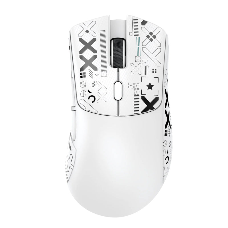 Mouse Bluetooth Attack Shark R1 1000Hz, 18000dpi, PAW3311, conexão Tri-mode, mouse para jogos Macro