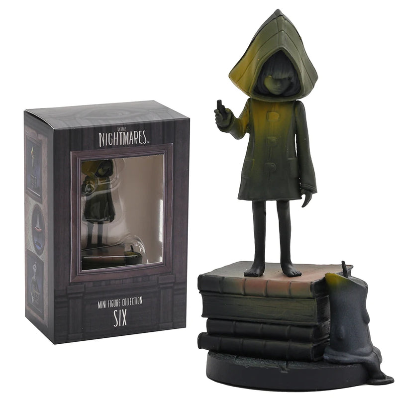 LITTLE NIGHTMARES Seis Nomes 4.5" PVC Figura Coleção Modelo Brinquedo Presente de Natal