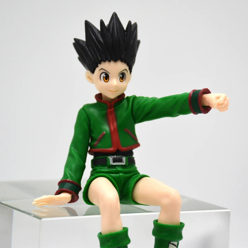 Hunter x Hunter Gon Freecss Anime Figura Alluka Zoldyck Figura de Ação Chrollo Lucilfer/Kurapika Estatueta Modelo Brinquedos Presente