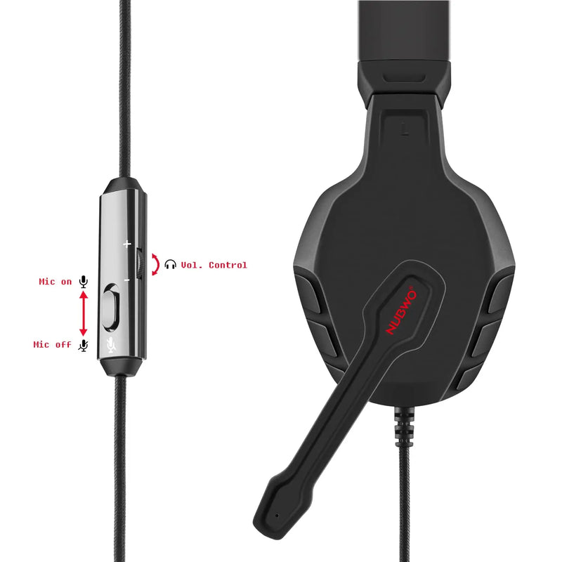 NUBWO U3 Kids Headphones Gaming Headset - Calango