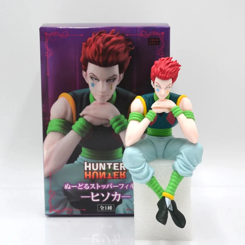 Hunter x Hunter Gon Freecss Anime Figura Alluka Zoldyck Figura de Ação Chrollo Lucilfer/Kurapika Estatueta Modelo Brinquedos Presente