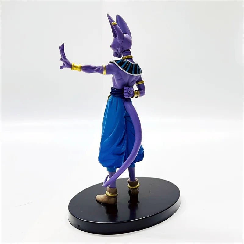 Anime Dragon Ball Z Frieza Beerus Figura Deuses Da Destruição Whis Beerus Figuras Estatueta Pvc Estátua Modelo Coleção Brinquedo Gif - Calango Ofertas