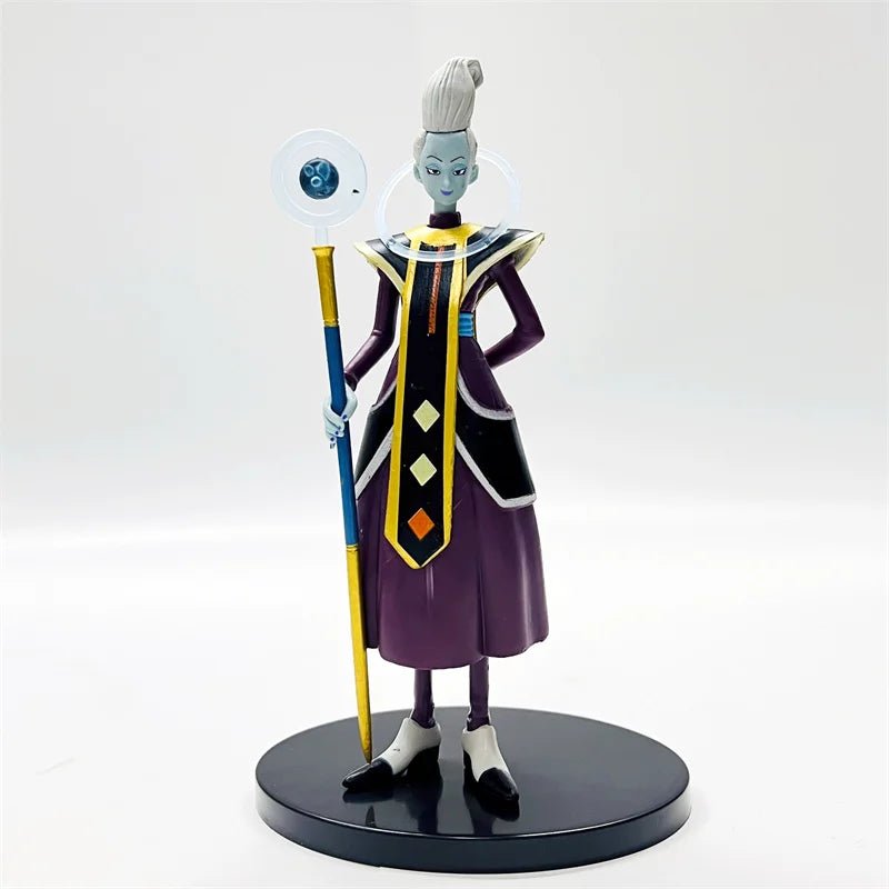 Anime Dragon Ball Z Frieza Beerus Figura Deuses Da Destruição Whis Beerus Figuras Estatueta Pvc Estátua Modelo Coleção Brinquedo Gif - Calango Ofertas