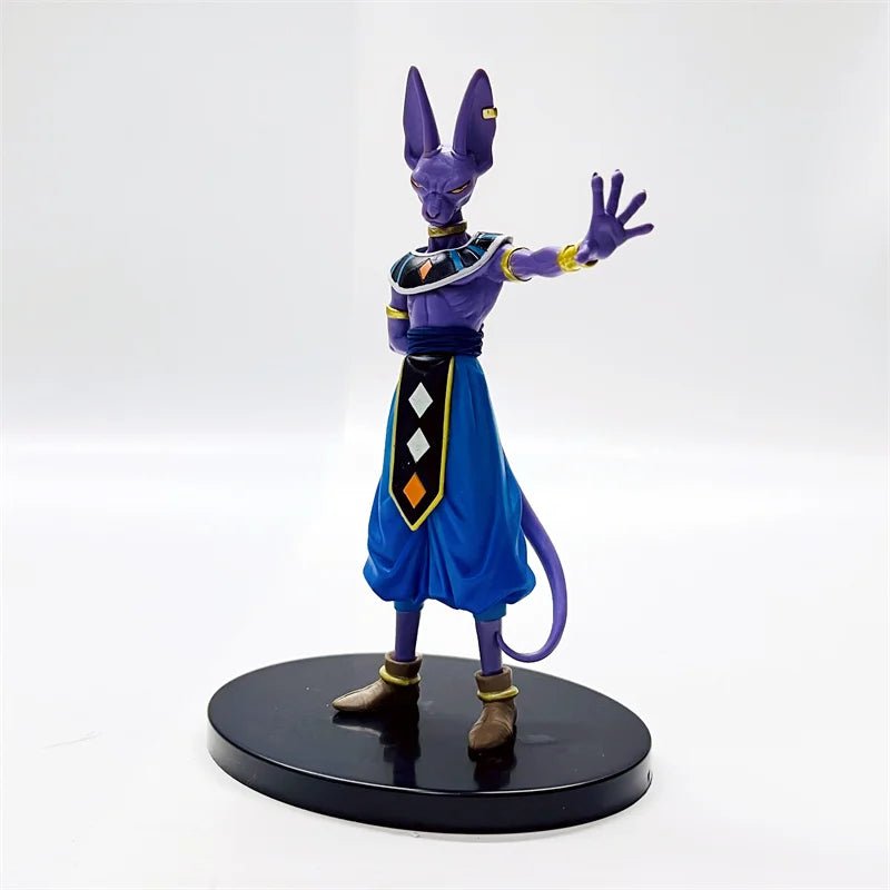 Anime Dragon Ball Z Frieza Beerus Figura Deuses Da Destruição Whis Beerus Figuras Estatueta Pvc Estátua Modelo Coleção Brinquedo Gif - Calango Ofertas